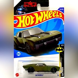 ✅ 🚗 4/20 🚗 NEW 2022 MATTEL HOT WHEELS BATMAN BATMOBILE 5/5 HW #178/250